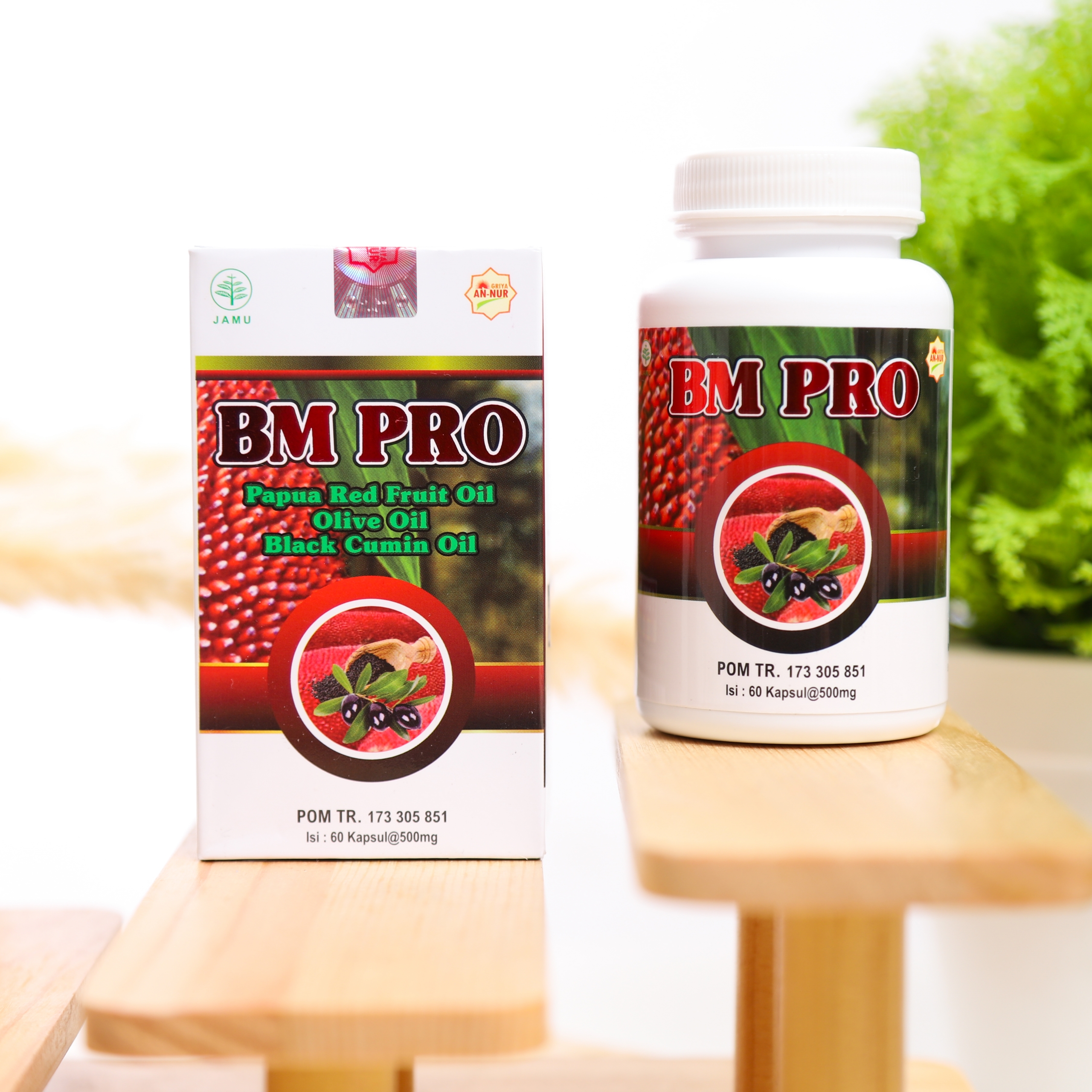 Kapsul Buah Merah BM PRO Griya Annur